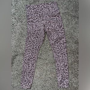 Athleta Cheetah Print Leggings